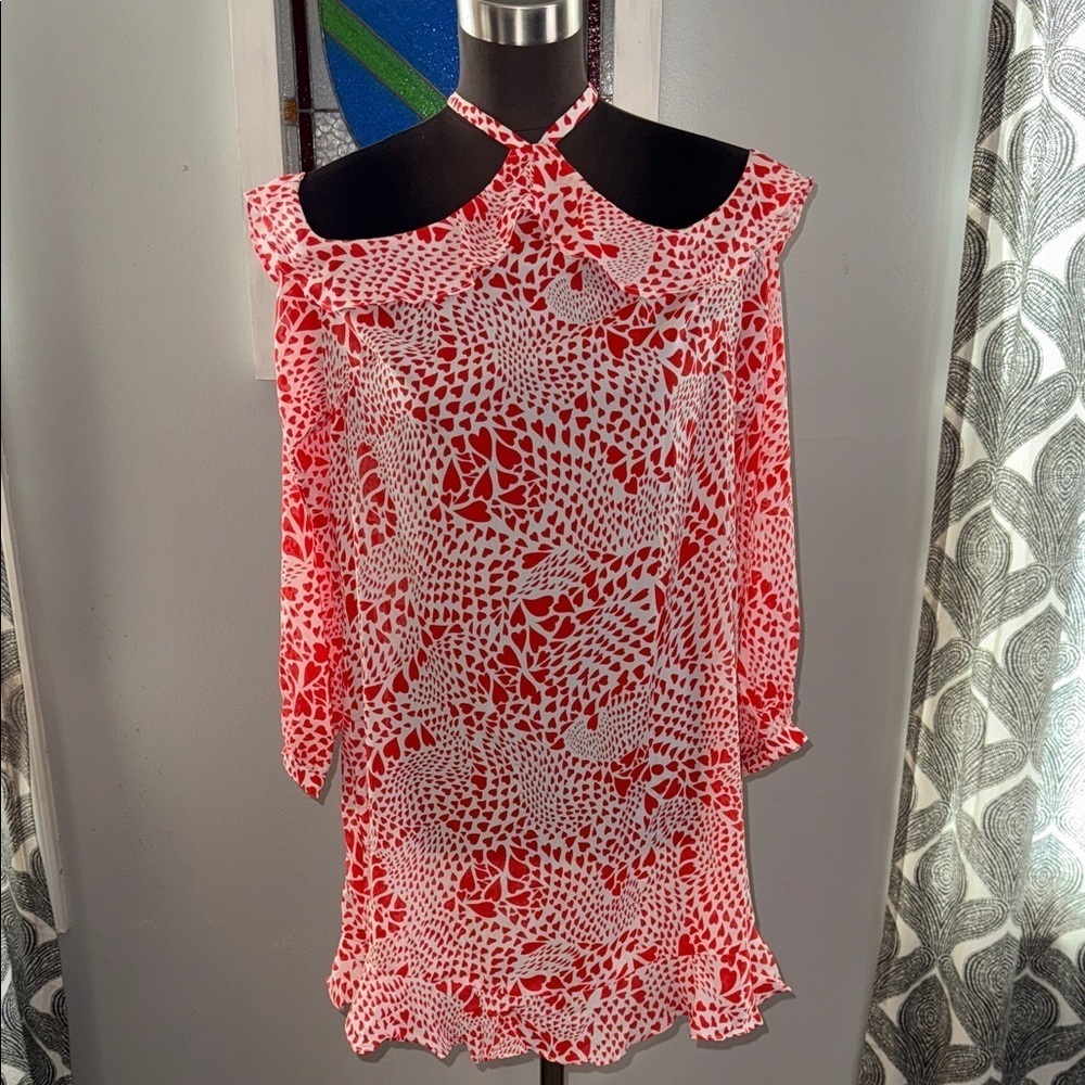 RIXO London x Free People Arabella Cold Shoulder Dress SZ Medium